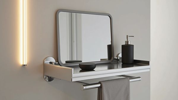 Gagnez de l'espace avec une trousse de toilette à suspendre homme